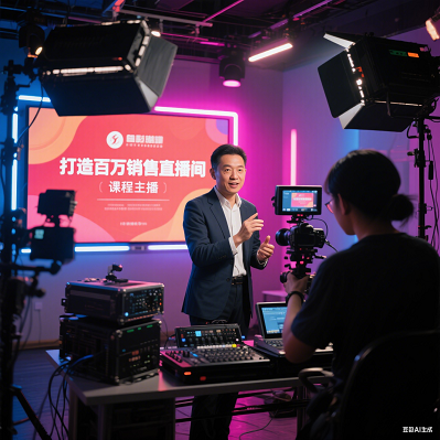 打造百万销售直播间