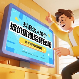 抖音达人破价直播运营秘籍