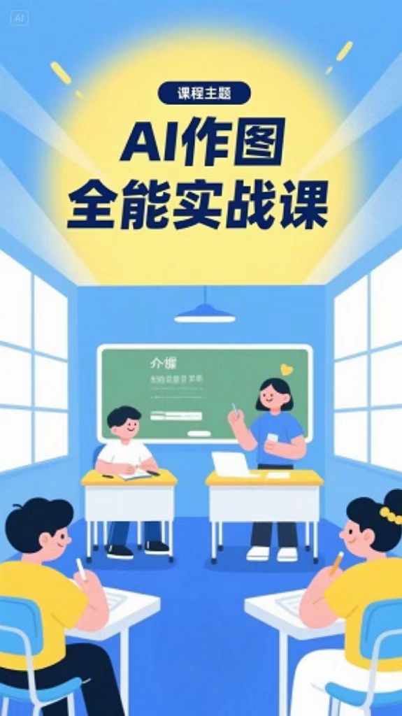 AI作图全能实战班 – 带资料