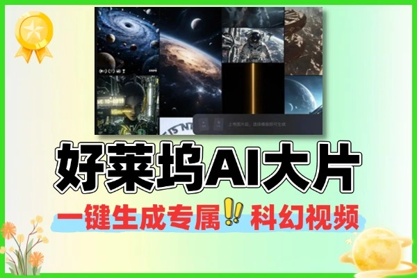 好莱坞AI大片一键生成专属科幻大片