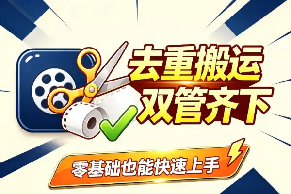 短视频去重搬运新玩法：大佬手法+CR工具，模板直接套